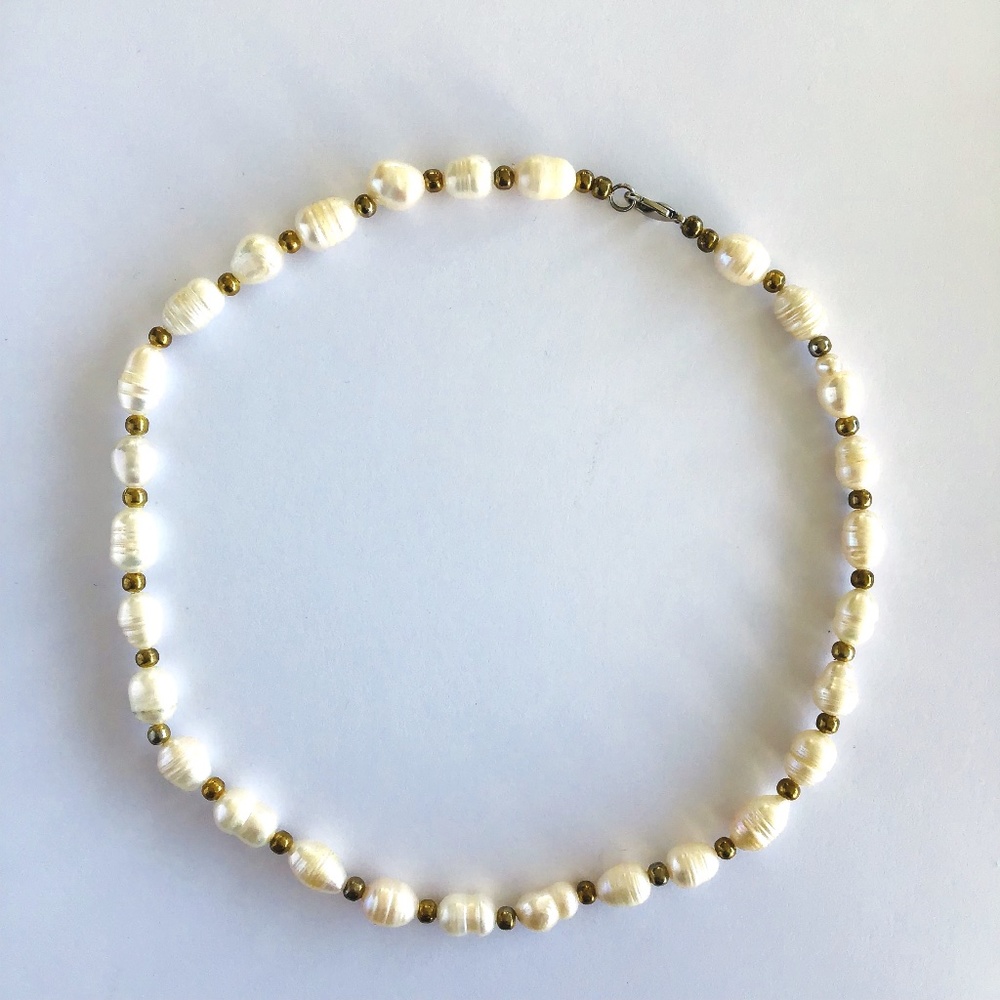 2/$30 🔥🔥 Freshwater Pearl Choker Necklace